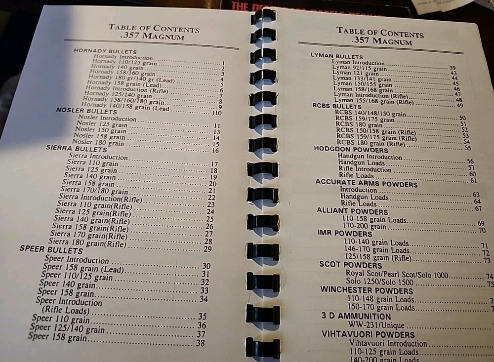 .357 Magnum The Complete Reloading Manual Load Books