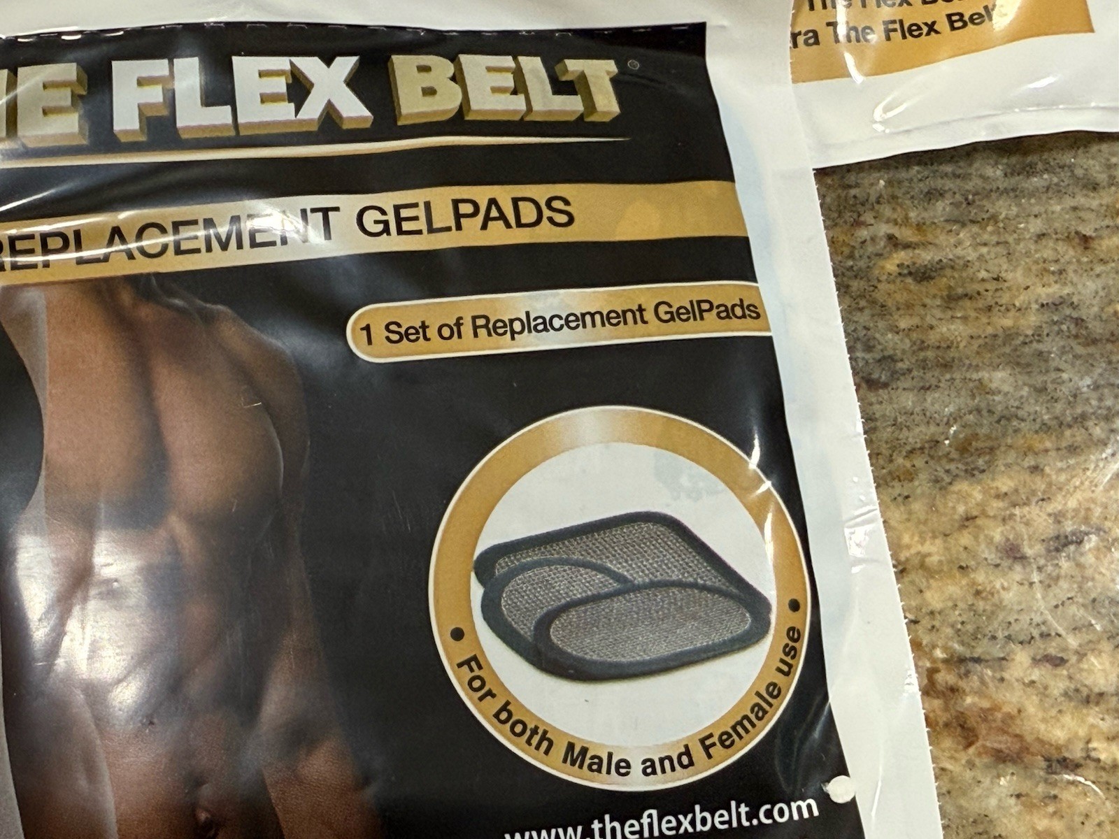NEW 10 LOT The Flex Belt GEL Replacement Pads Abdominal Toning Gelpads 02/2025
