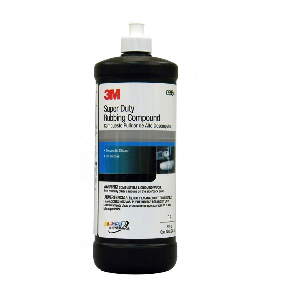 3M 5954 Aggressive Rubbing Compound High Gloss Low Mess Detailing Formula