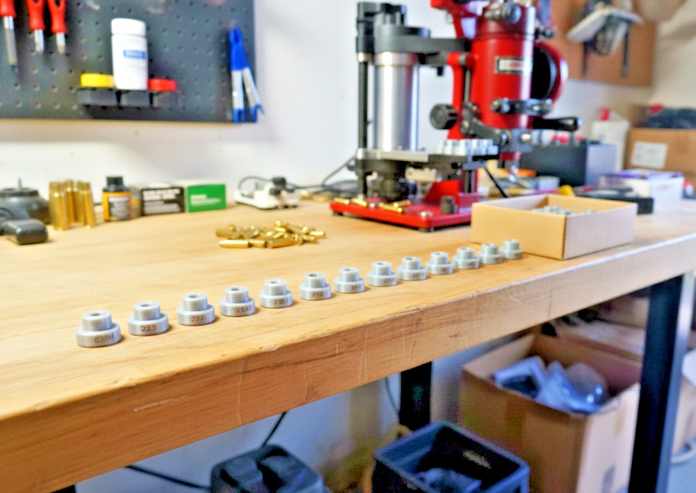 Bullet Comparator Bushing Insert Complete Set for Hornady Lock-N-Load - 14 piece