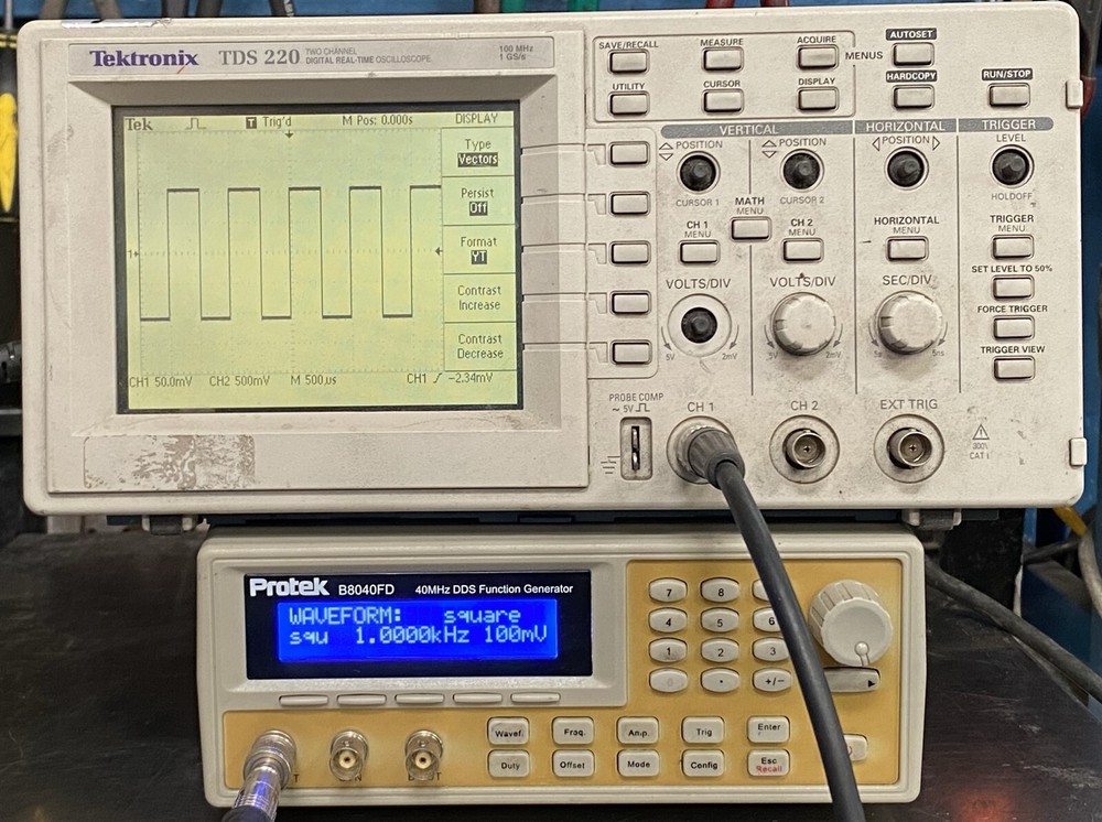 Protek B8040FD 40MHz Direct Digital Synthesis DDS Function Generator
