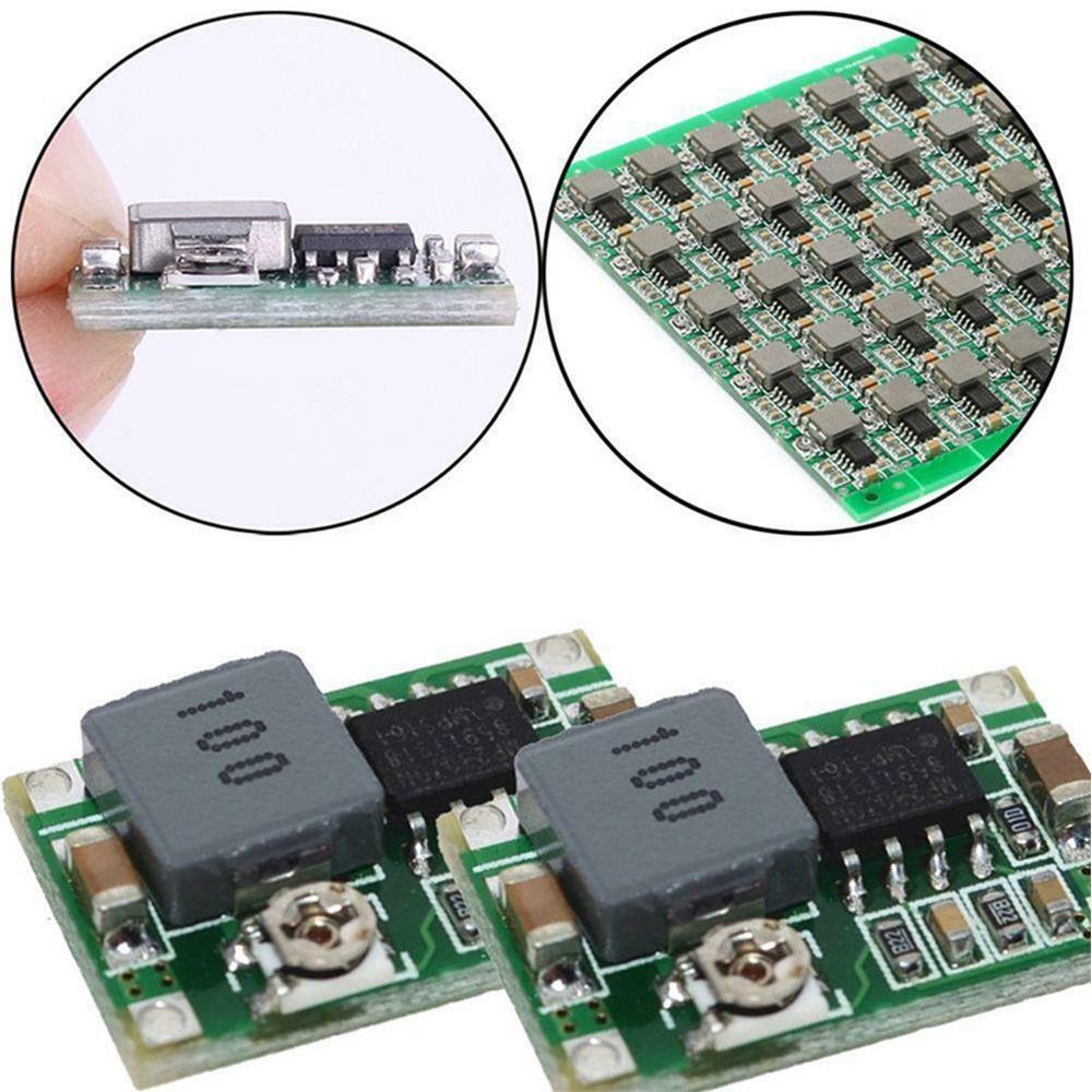 2pcs Mini360 3A DC Voltage Step Down Power Converter Buck Module 3.3V 5J4