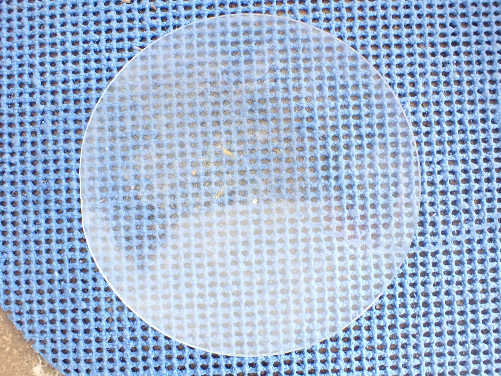 CONVEX ROUND CLOCK GLASS  PART  B