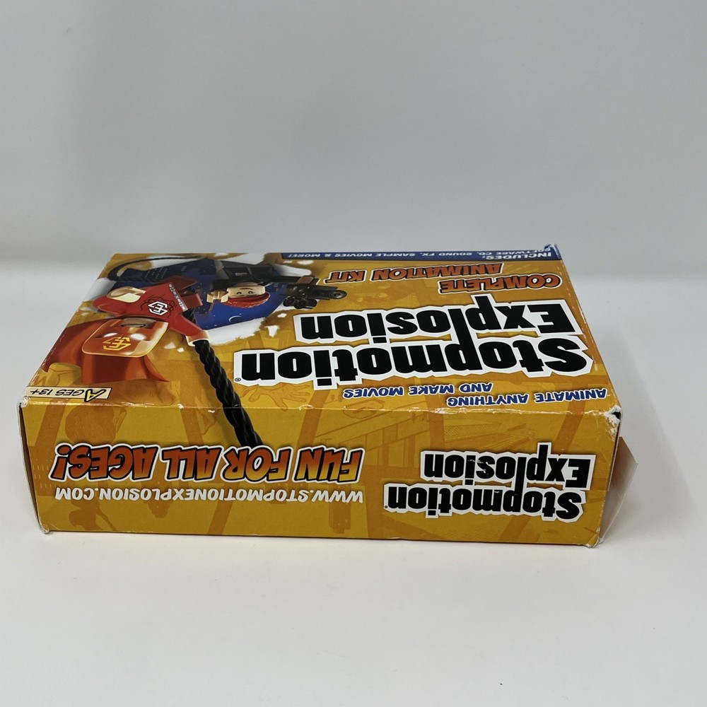 Stopmotion Explosion: Stop Motion Animation Kit w/ Full HD 1080P Camera & Book