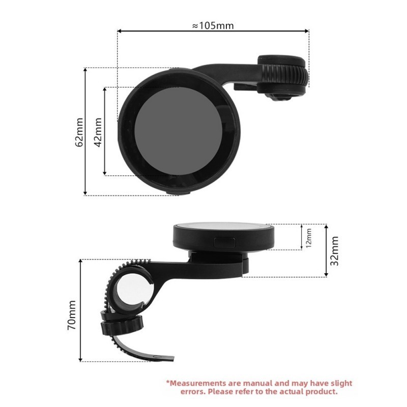 Waterproof Wireless Bike Computer with Speedometer Odometer Large Screen