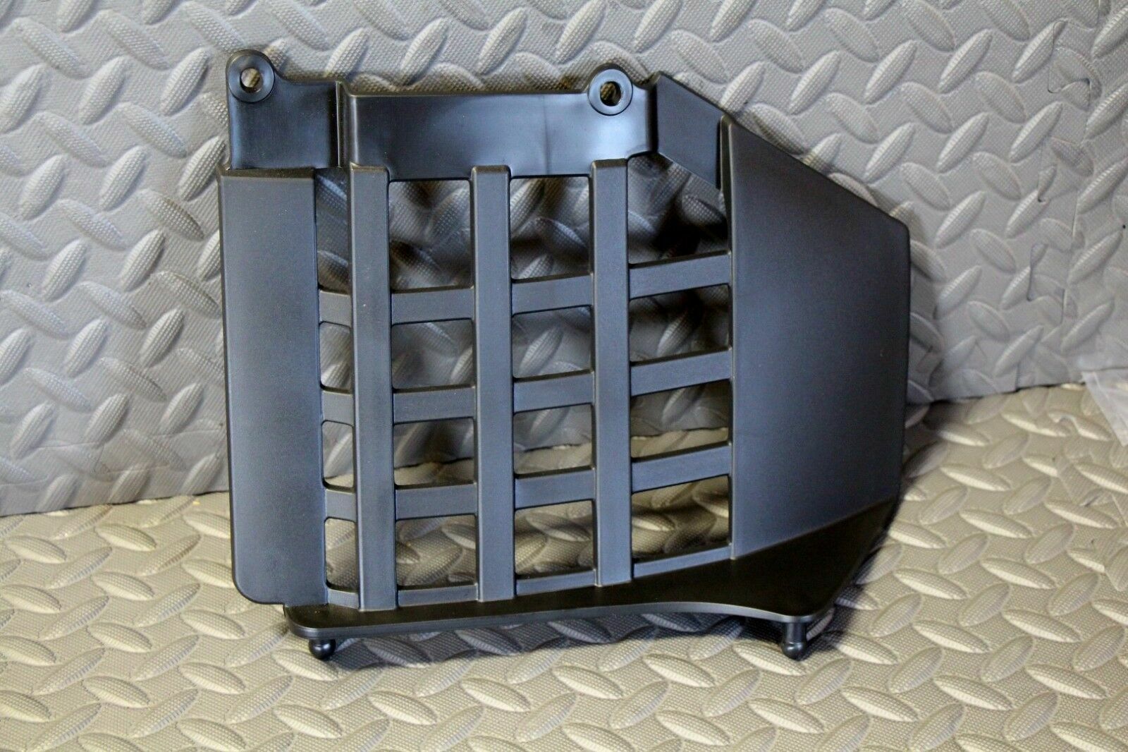 NEW Black Heel Guards footrest Yamaha Banshee left + right nerf bars plastics