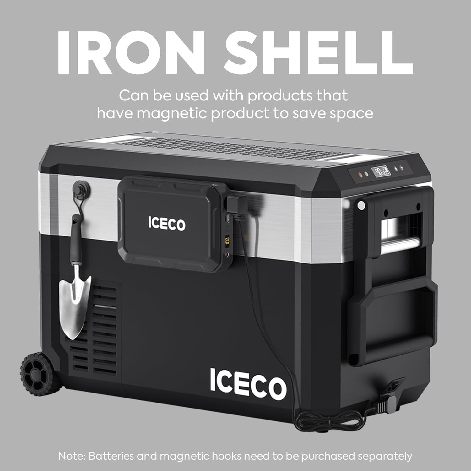 ICECO JP40 Pro 12 Volt Car Refrigerator Portable Fridge Freezer for Camping RV