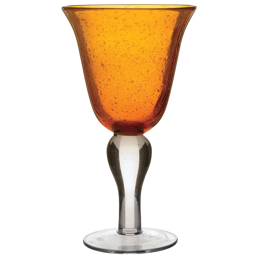 Artland Iris Amber Water Goblet 4090183