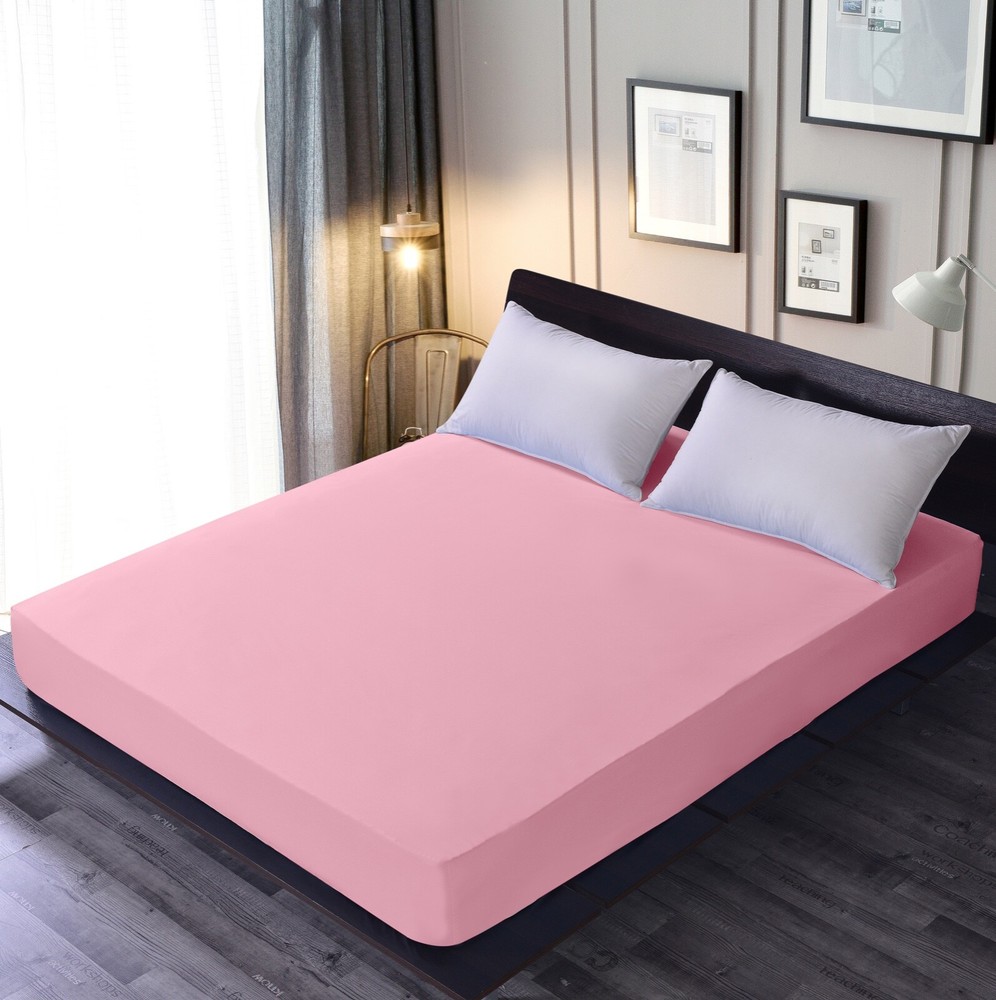 Superb Bed Sheet Set, Fitted, Flat, Pillowcases - Breathable & Soft, Deep Pocket