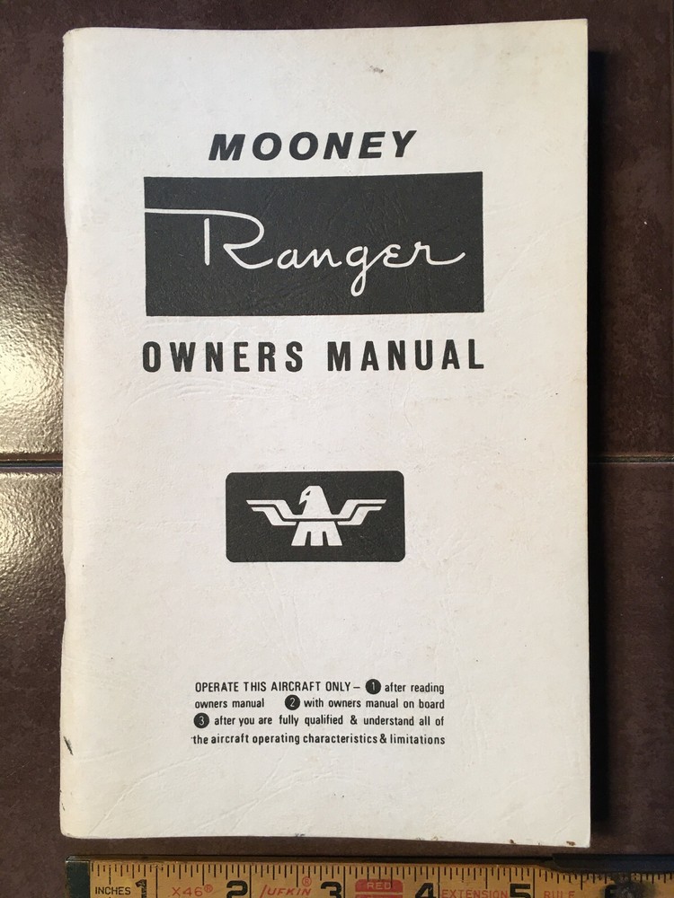 Mooney Ranger M20C Owner's Manual