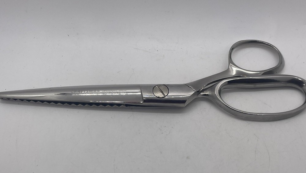 Vintage Craftsman 9" STAINLESS STEEL Pinking Shears Scissors **USED**