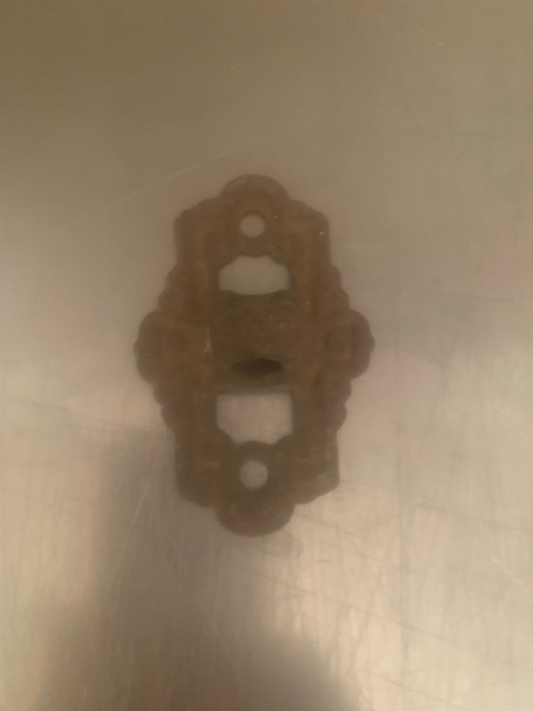 Antique Cast Iron Wall Lamp Bracket - Bx fe6