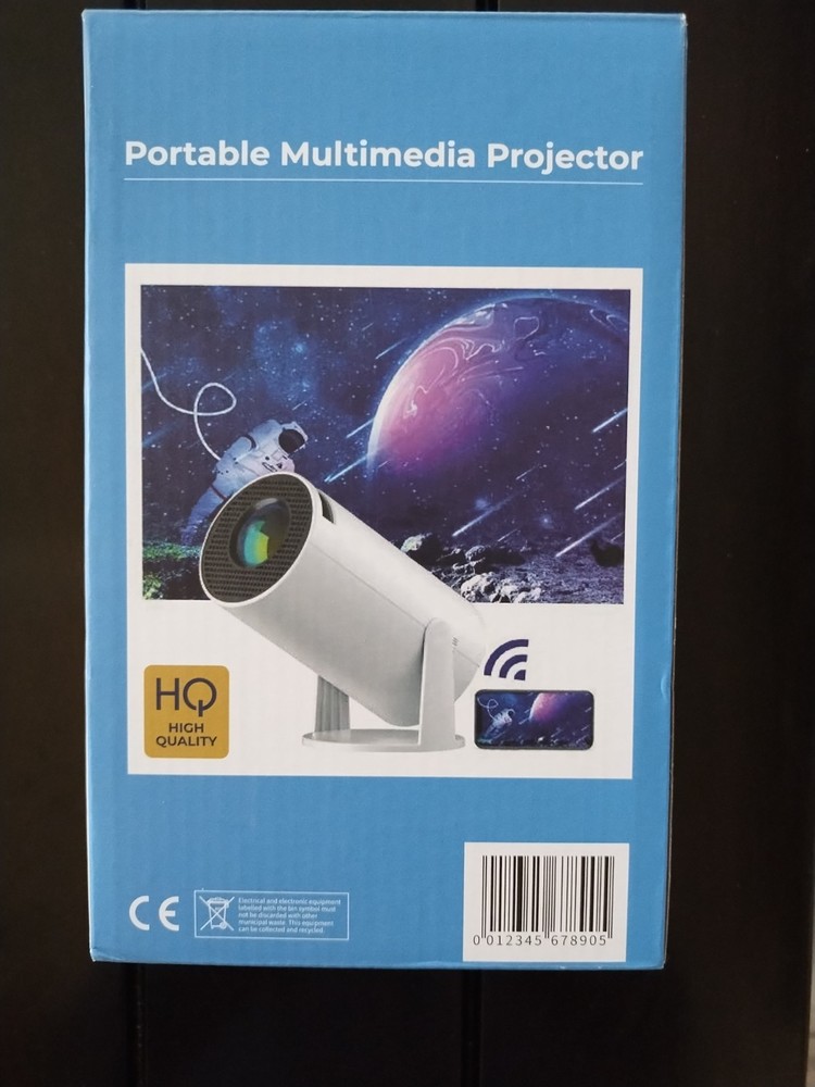LED HD Multimedia Portable Smart Projector HY300