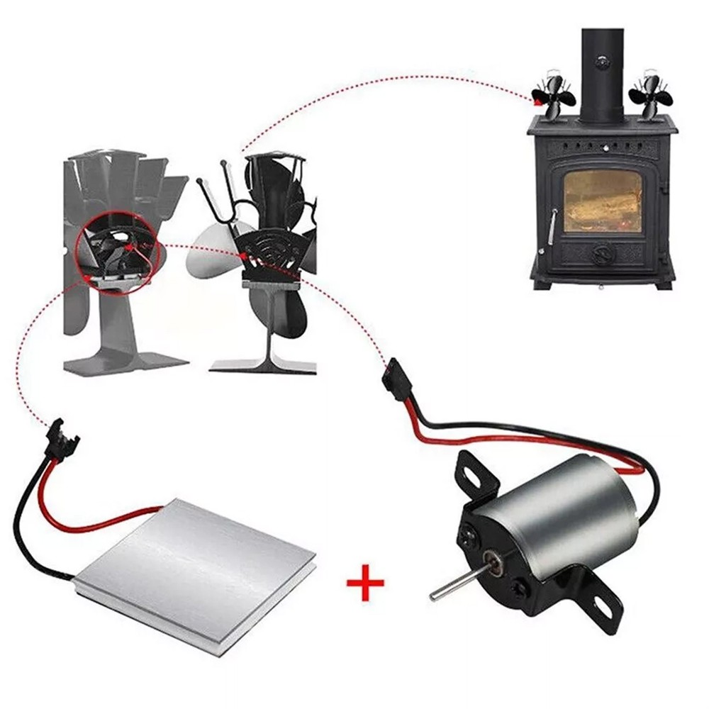 Eco Friendly Motor Tool For Stove Burner Fan Fireplace Heating Replace Part