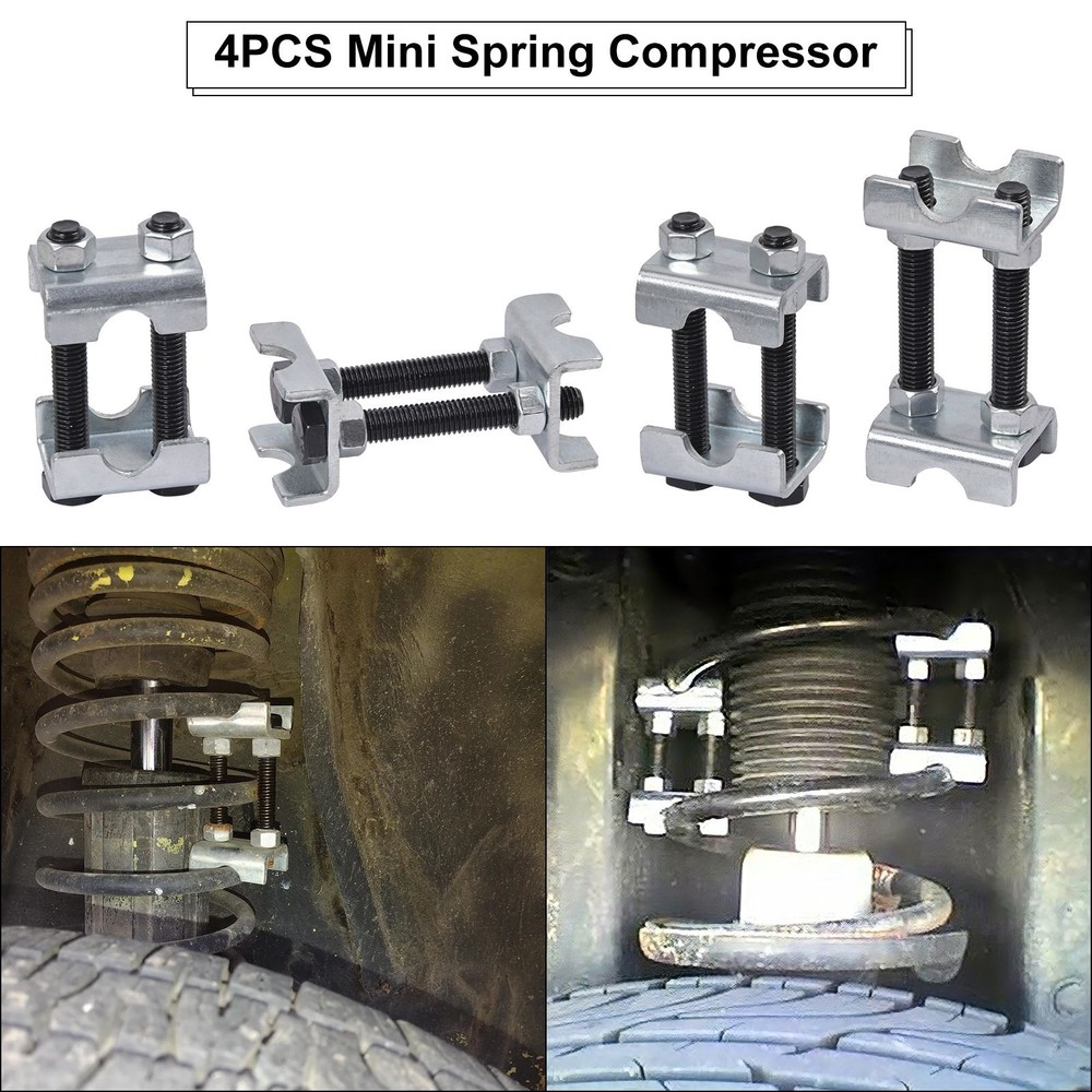 4 Set 2-Way Adjustable Lift Or Lower Spring Spacer Coil Spring Compressor Tool