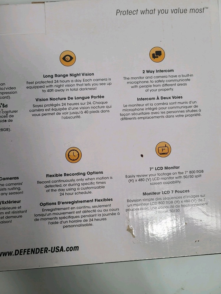 Defender PhoenixM2 Security System Indoor and Outdoor Wireless Security System