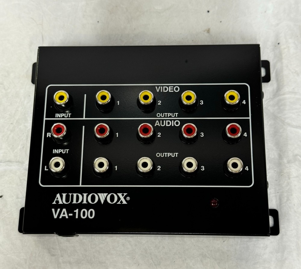 Audiovox 12-Volt DC Audio/Video Distribution Amplifier