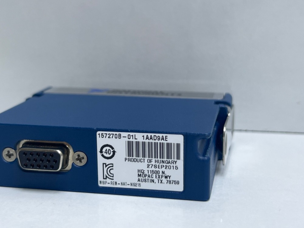 NATIONAL INSTRUMENTS NI9216 / 157270B-01L ANALOG INPUT MODULE
