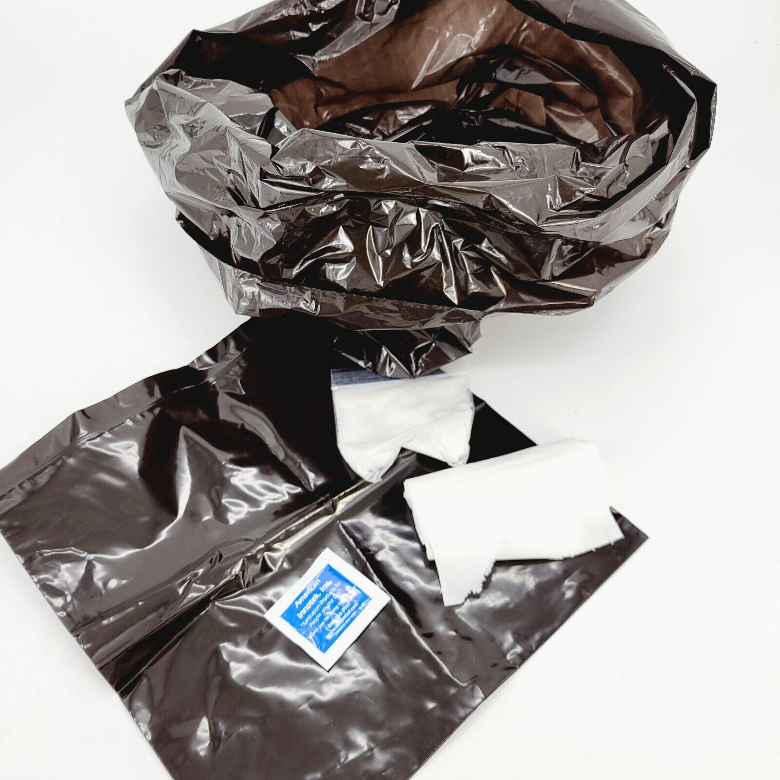 10 x Innotek Brief Relieve Personal Restroom Systems Waste Containment Bags