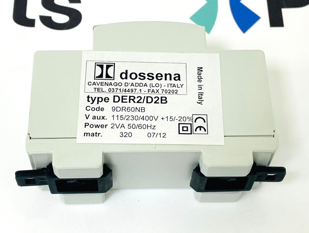 DOSSENA & C. DER2/D2B Time Relay 9DR60NB