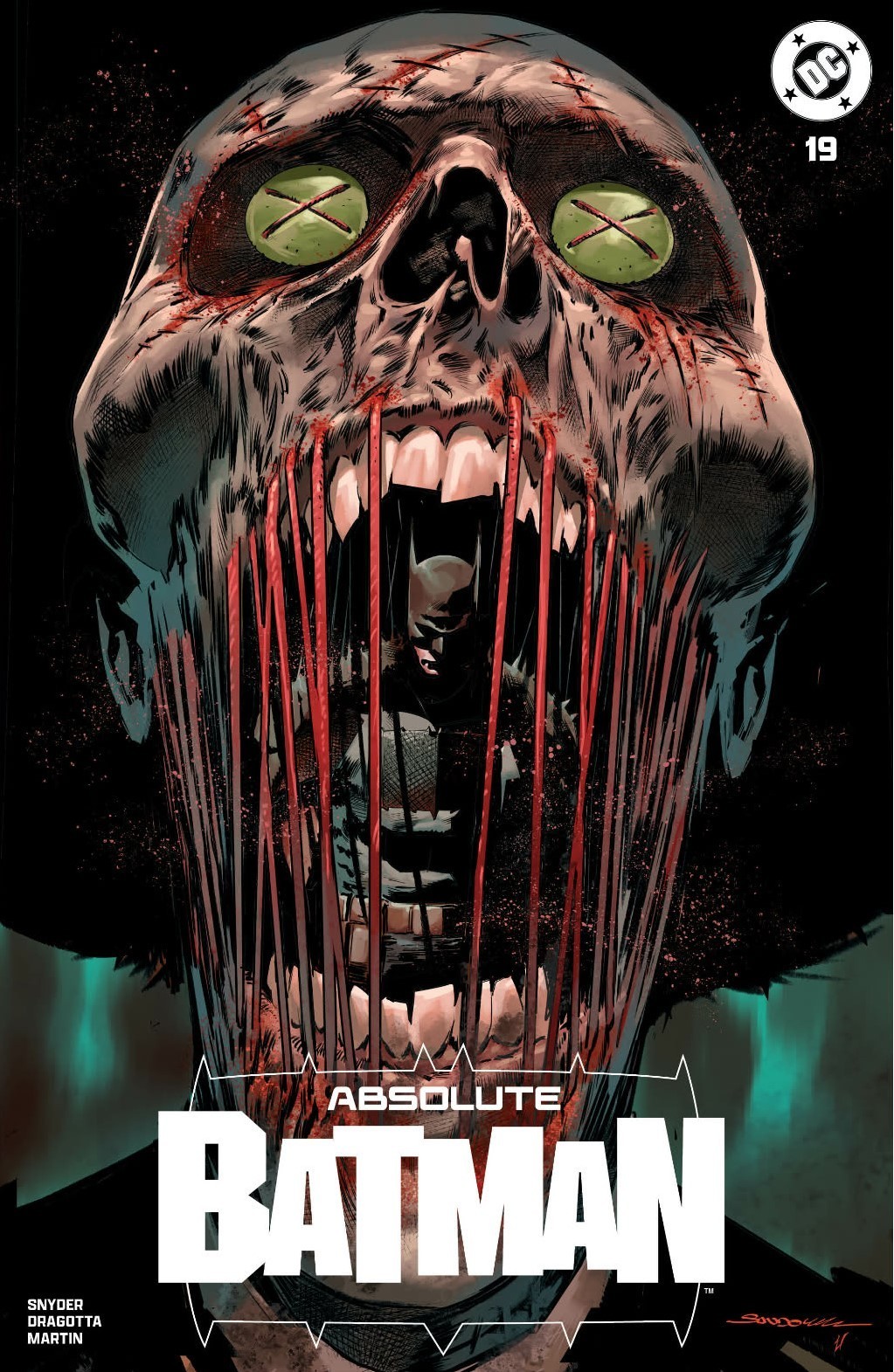 ABSOLUTE BATMAN #19 RAFA SANDOVAL TRADE DRESS VARIANT LIMITED TO 2000 COPIES WK4