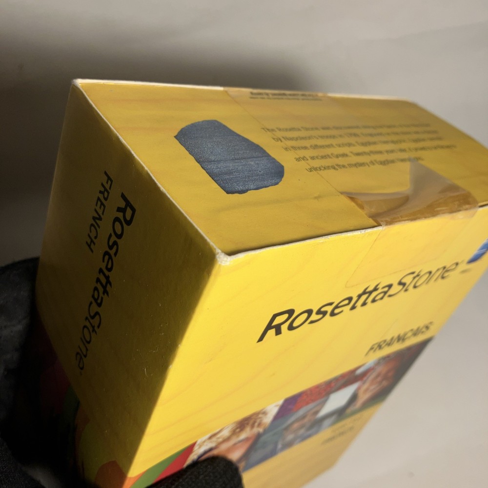 Rosetta Stone Frenchl Language Learning Level 1-2 Sealed B3