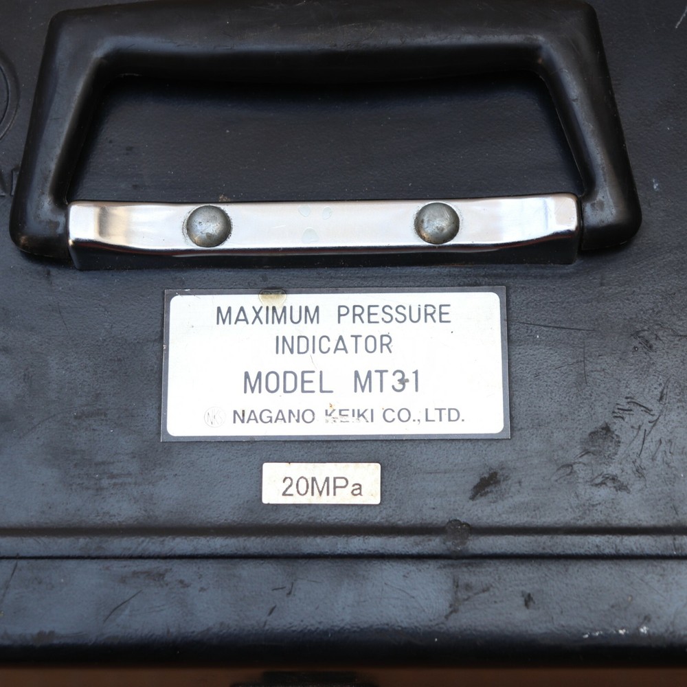 NAGANO KEIKI MT31 MAXIMUM PRESSURE INDICATOR