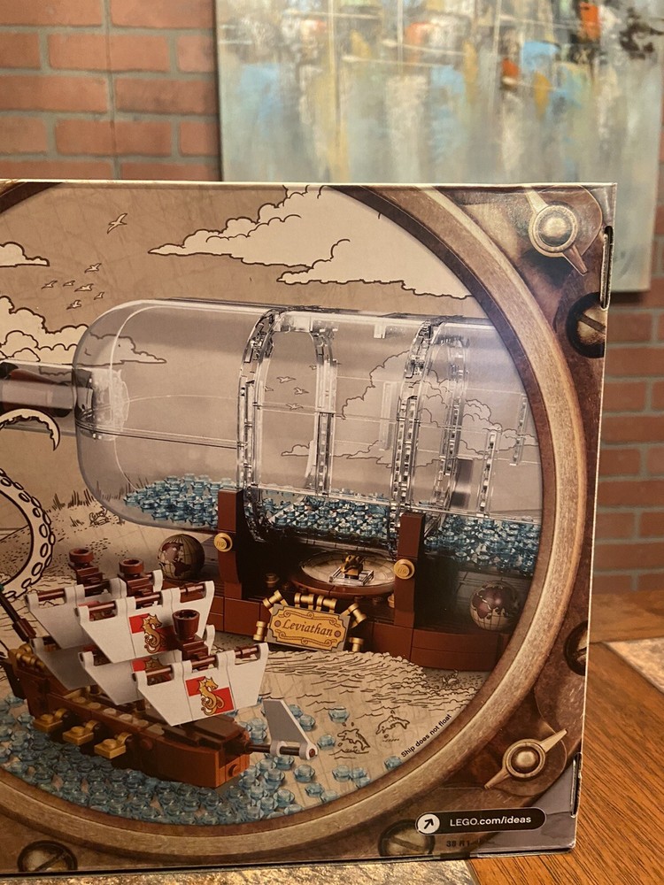 NEW! Lego 92177 Ideas Ship In A Bottle