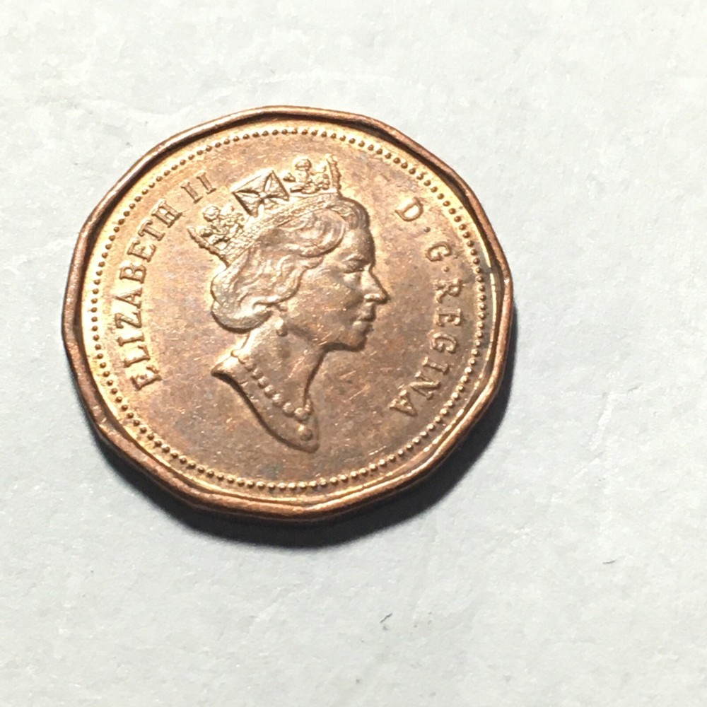 1992 CANADA ONE CENT COIN.