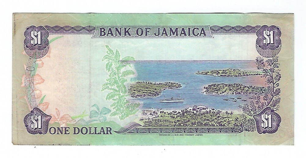 Jamaica - One (1) Dollar, 1985