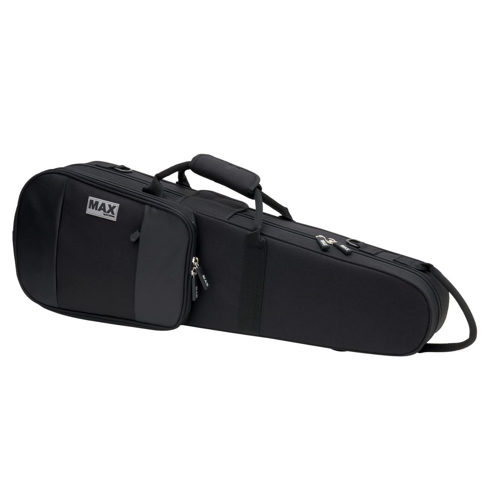 Protec MX034 3/4 Violin Shaped MAX Case Lightweight Rigid Foam Black Shell