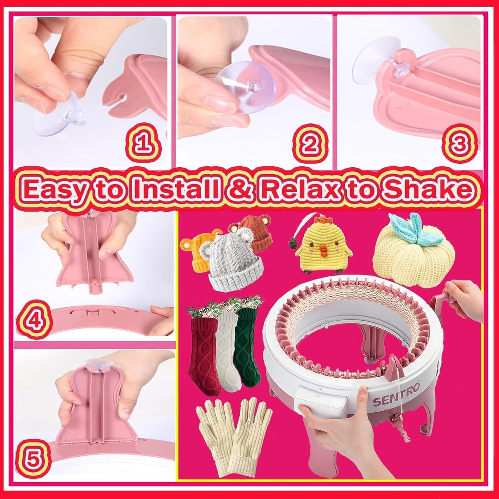 Sentro Knitting Machine, Sentro 40 Needles Knitting Machine Automatic Circular W