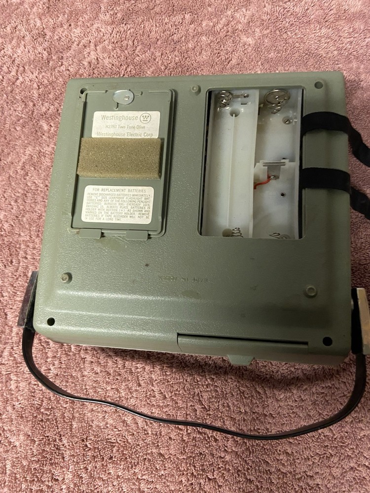 Westinghouse Portable Tape Recorder