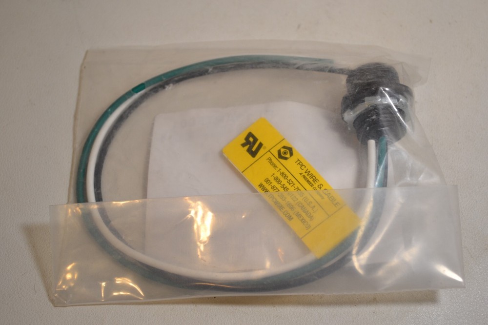 TPC WIRE & CABLE RL13APTF001 Mini Receptacle, 3 Pole Male