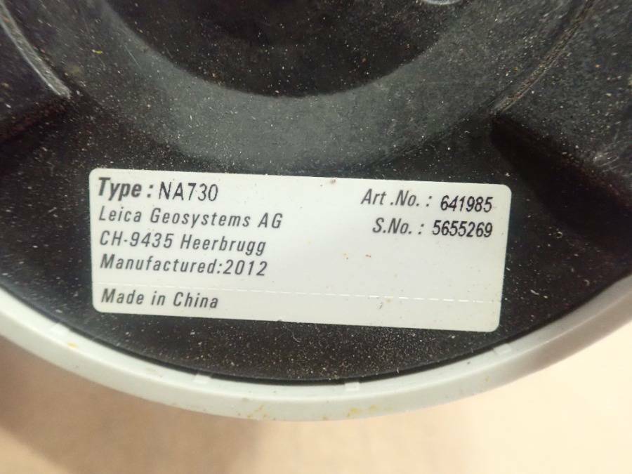 2012 Leica Geosystems NA730 Automatic Level, SN 5655269
