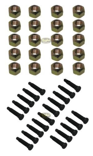 5/8 EXTRA LONG Wheel Stud Lug nut kit Racing Lugnuts Studs IMCA USMTS Coarse