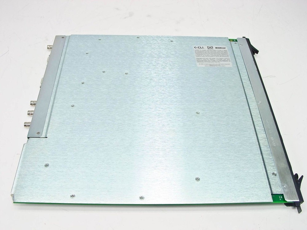 CLI Audio Encoder MPEG2 -w/Cables - No User's Guide 410588-01