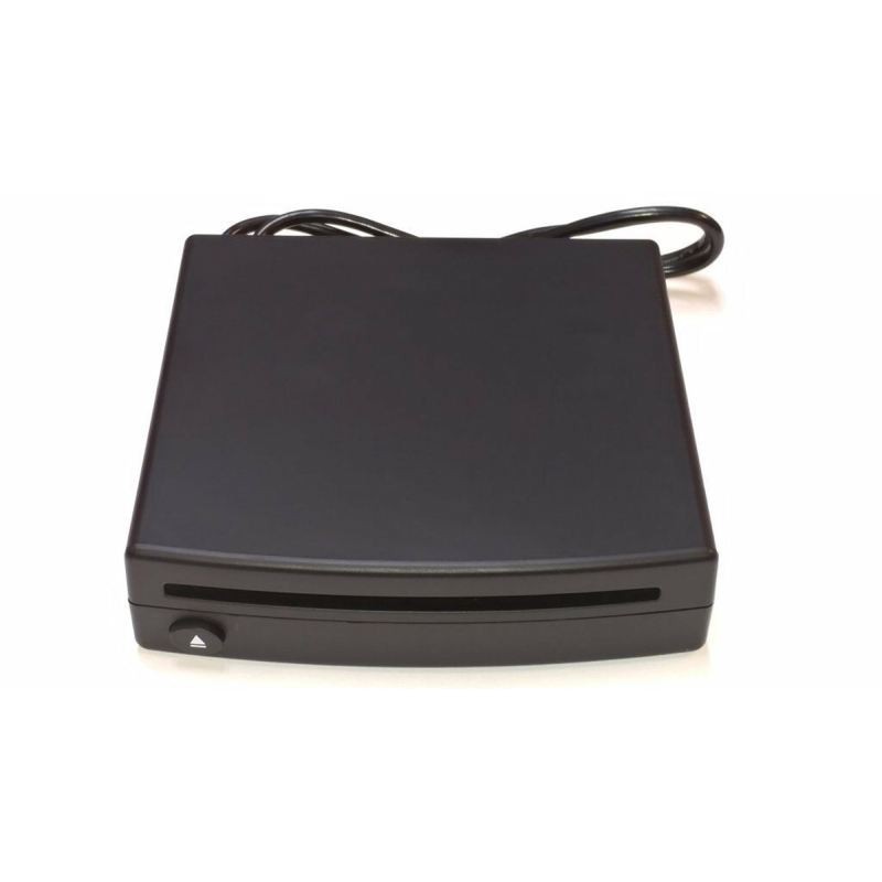 External USB CD Player for Car Portable Integrated Add-On CD Player w/ USB Cable