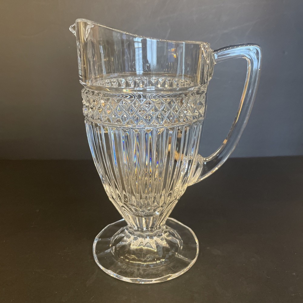 Vintage Godinger Excelsior Crystal Water Pitcher!!!