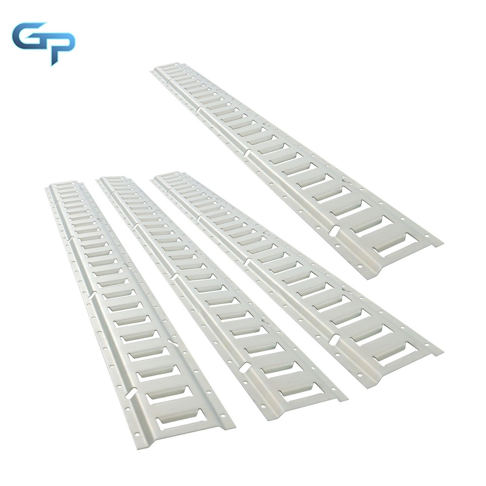 Fit For Garages Vans Trailers (4 Pack) 4' E Track Tie Down Rail Kit