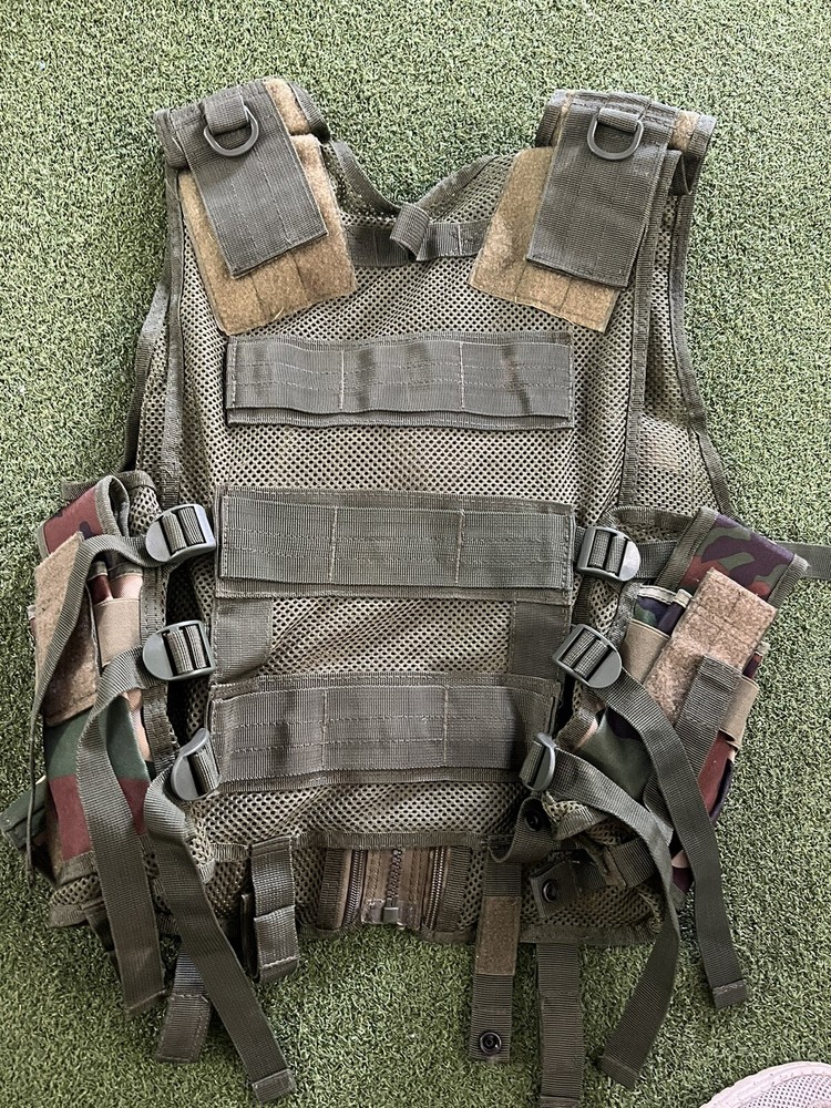 Fidragon Tactical Vest Camo Green