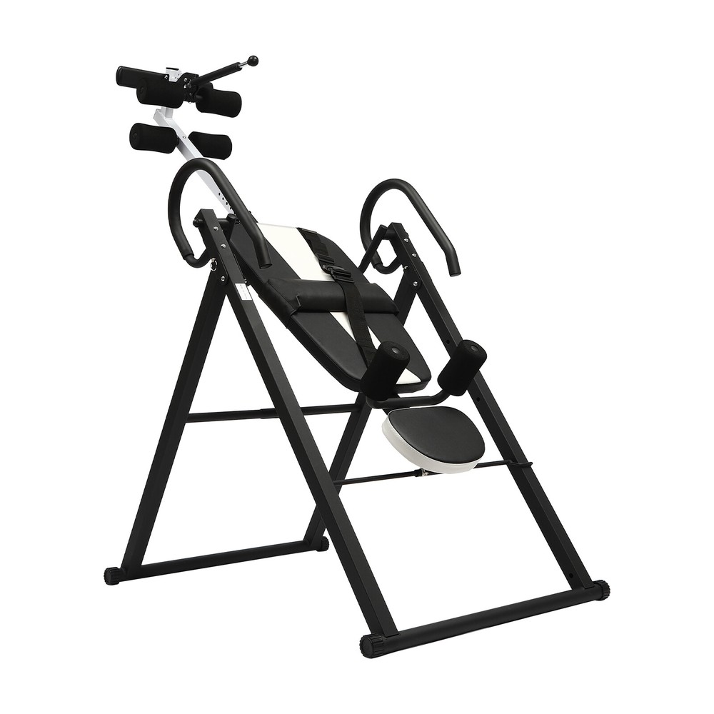 Inversion Table Teeter Machine Therapy Back Pain Relief Foldable Gravity Fitness
