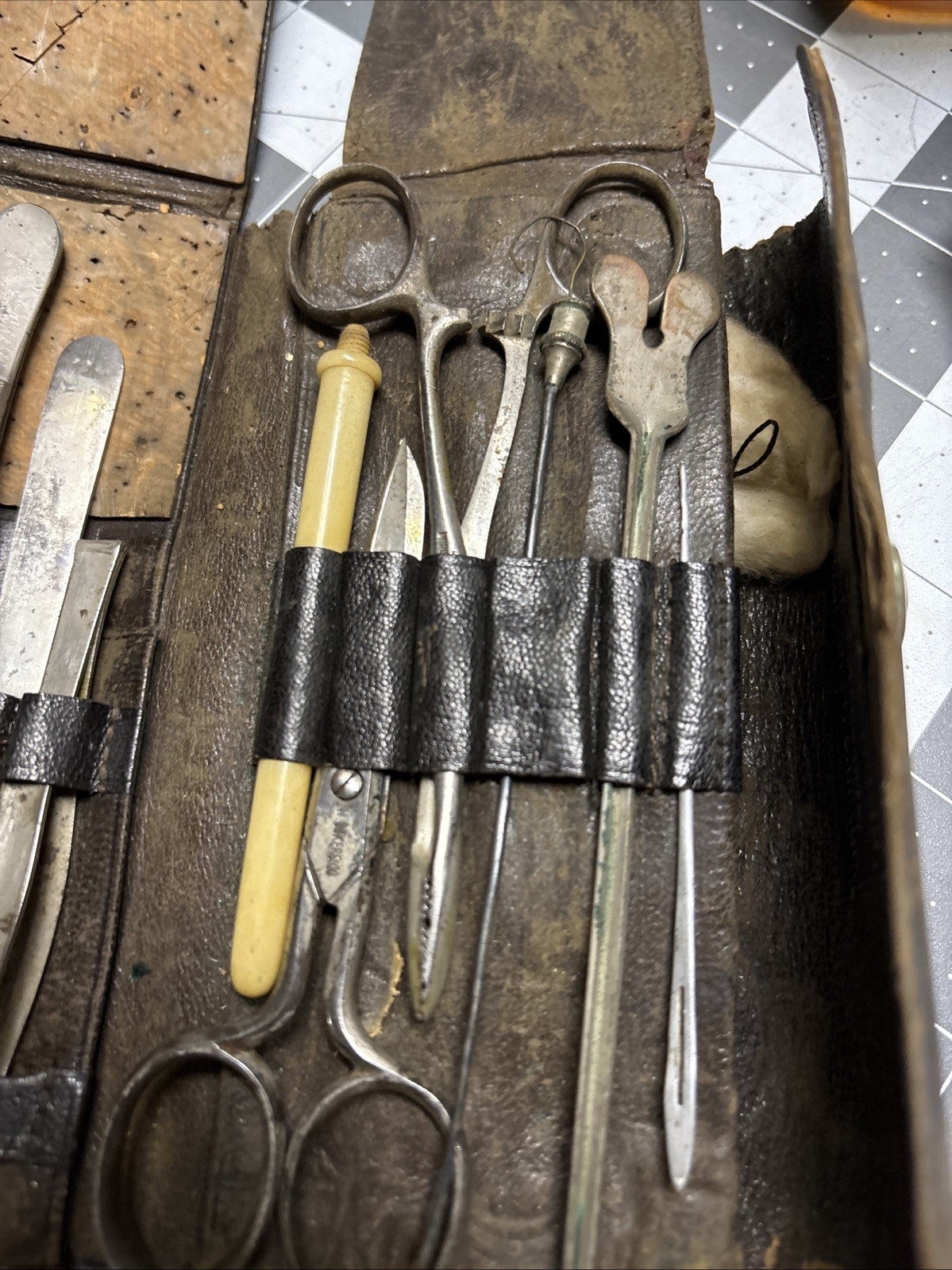 Hauffman & Dunn surgical Instrument Set Antique Must See!!!