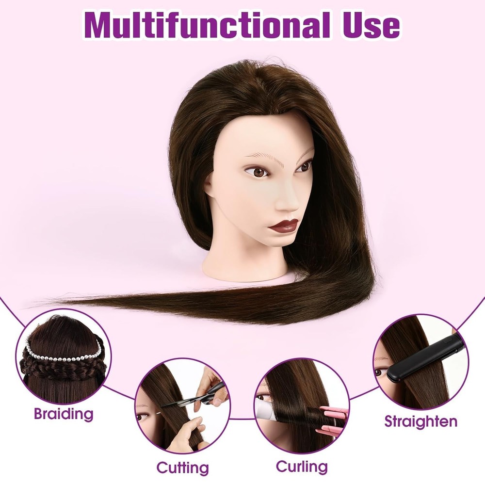Cosmetology Mannequin Head for Styling Practice