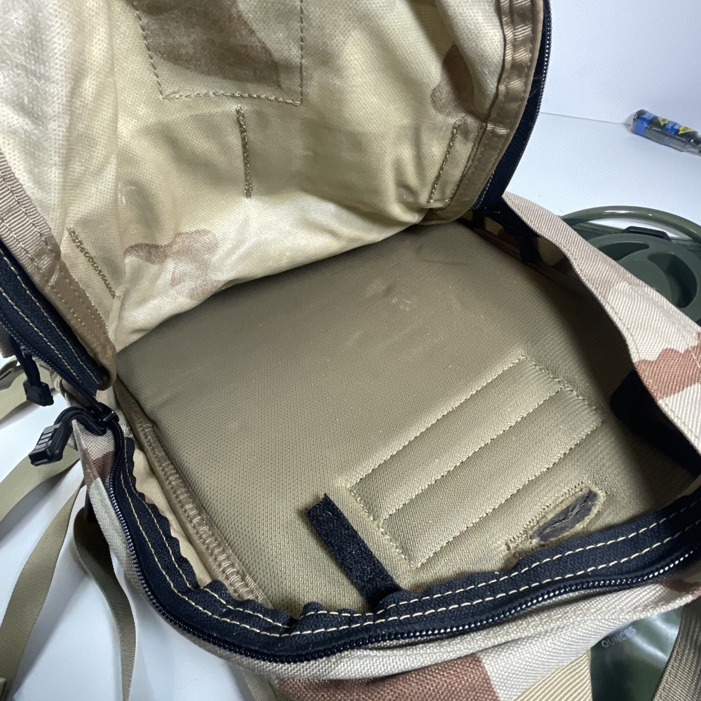 Hydrastorm Predator Tactical Carrier Backpack Desert Camo - With Hydration Pack