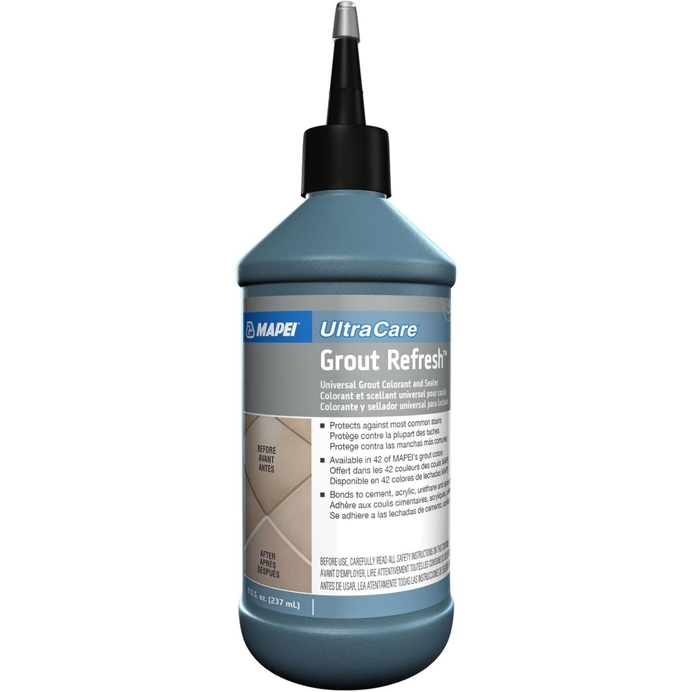 Grout Refresh & Sealer - Charcoal 8oz Bottle
