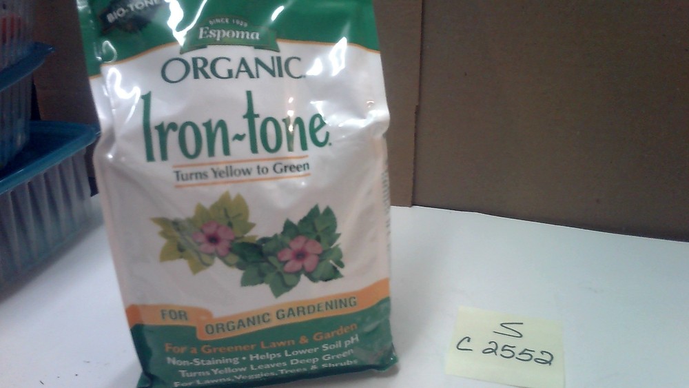 ORGANIC IRON TONE 5LB BAG