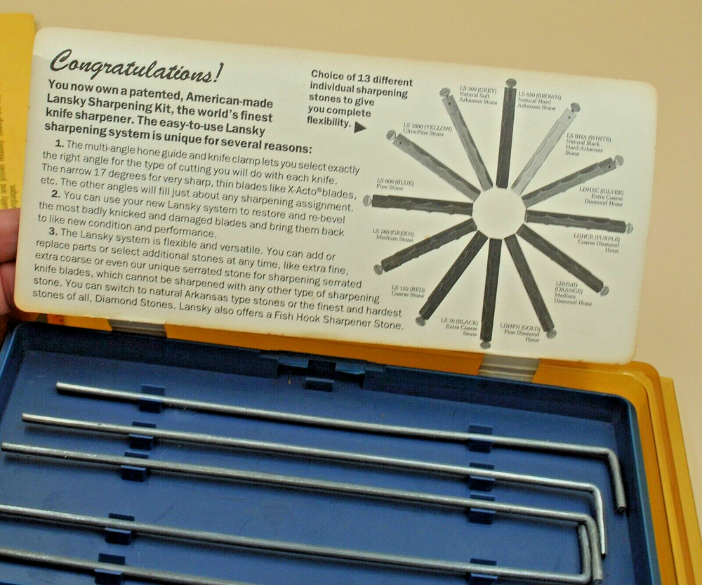 Lansky Sharpeners Deluxe Knife Sharpening System