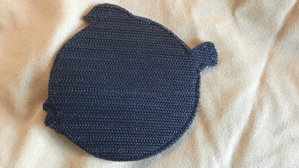 Ghostbusters No Ghost Logo Embroidered Patch w Hook Backing