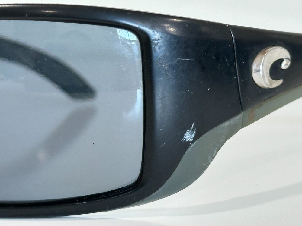 Costa Del Mar Square Black Gray Sunglasses Frame